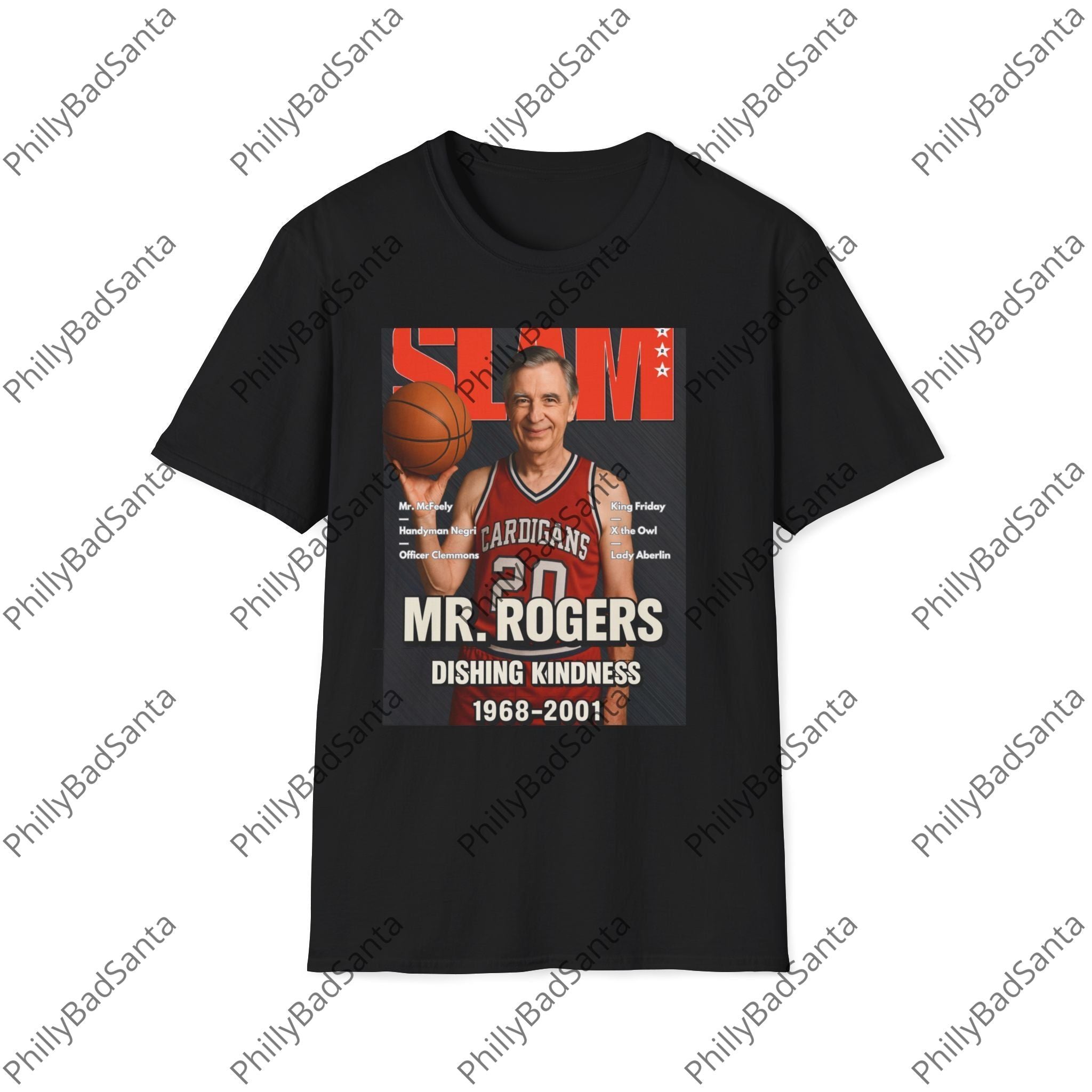 Mr. Rogers "Dishing" Kindness t-shirt design